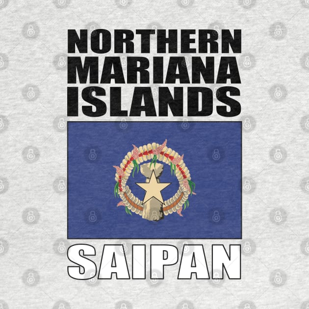 Flag of Northern Mariana Islands by KewaleeTee